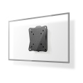 Fixed TV Wall Mount | 13-27 " | Maximum supported screen weight: 30 kg | Minimum wall distance: 20 mm | Steel | Black