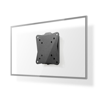 Fixed TV Wall Mount | 13 - 27 " | Maximum supported screen weight: 30 kg | Minimum wall distance: 20 mm | Steel | Black