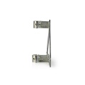 Satellite Wall Mount | Distance to wall: 90 mm | Diameter clamp: 32-42 mm | Steel | Silver