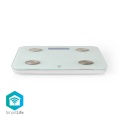 Smartlife Personal Scale | Wi-fi | Bmr / Bones / Fat / Muscles / Water / Weight | 8 Memory Slots | Peak Load: 180 Kg | Android™ / Ios | Glass | White