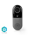 SmartLife Video Doorbell | Wi-Fi | Transformer | Full HD 1080p | Cloud Storage (optional) / microSD (not included) | IP54 | With motion sensor | Night vision | Black / Grey