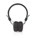 Wireless On-Ear Headphones | Maximum battery play time: 15 hrs | Built-in microphone | Press Control | Voice control support | Volume control | Black