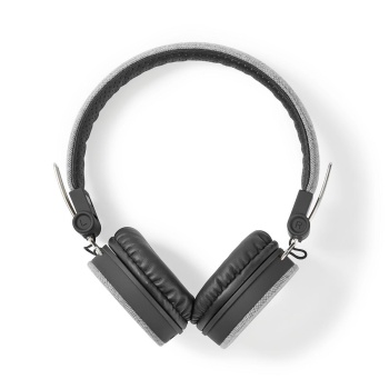 On-ear Wired Headphones | 3.5 Mm | Cable Length: 1.20 M | Black / Grey, Nedis
