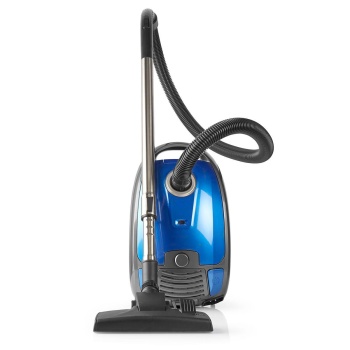 Vacuum Cleaner | With Bag | 700 W | Dust Capacity: 3.5 L | Combi Brush / Parquet Brush | Action Radius: 8 M | Vacuum Cleaner Suction Control | Hepa 12 | Anthracite / Blue