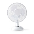 Table Fan | Mains Powered | Diameter: 230 Mm | 22 W | Oscillation | 2-speed | White