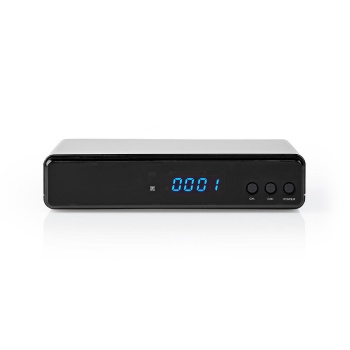 Dvb-s2 Receiver | Free To Air (fta) | 720p / 1080p | H.265 | 1000 Channels | Personal Video Recorder (pvr) | Parental Control | Electronic Program Guide | Remote Controlled | Black, Nedis