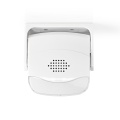 Motion Detection Alarm | Battery Powered | 3x AAA/LR03 | 80 dB | Detector range: 1.10 m | Detector angle: 10 ° | Ceiling / Wall | White