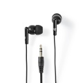 Wired Earphones | 3.5 mm | Cable length: 1.20 m | Volume control | Black