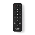 Universal Remote Control | Preprogrammed | 2 Devices | Disney + Button / Large Buttons / Netflix Button | Infrared | Black