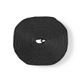 Cable Binder | Velcro Cable Binder | 1x Hook-And-Loop Roll | Black