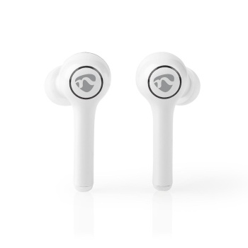 Fully Wireless Earphones | Bluetooth® | Maximum battery play time: 6 hrs | Touch Control | Charging case | Built-in microphone | Voice control support | White