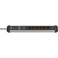 Premium-protect-line 60,000a Power Strip With Surge Protection And Usb 6-way 3m H05vv-f 3g1,5