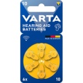 Hearing Aid Batteries Type 10 6-Blister