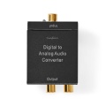 Digital Audio Converter | 1-way | Connection input: 1x Digital RCA / 1x TosLink | Connection output: 1x (2x RCA) / 1x 3.5 mm | Automatic | Integrated amplifier | Black
