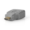 HDMI Adapter | HDMI Micro Connector - HDMI Female | Grey