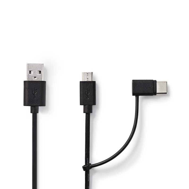 Cables USB Ineck ® Câble USB 2.0 - type A-mâle vers B-mâle - noir