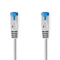 CAT6a Cable | S/FTP | RJ45 Male | RJ45 Male | 5.00 m | Snagless | Round | LSZH | Grey | Polybag