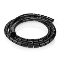 Cable Management | Spiral Sleeve | 1 pcs | Maximum cable thickness: 32 mm | PE | Black