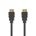 Premium High Speed HDMI™ Cable with Ethernet | HDMI™ Connector | HDMI™ Connector | 4K@60Hz | 18 Gbps | 1.50 m | Round | PVC | Black | Label