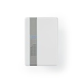 Wireless Doorbell Set | Mains Powered | 220 - 240 V AC 50 Hz | 1x CR2032 | Volume: 80 dB | Signal range: 300 m | IP44 | Adjustable volume | 36 Melodies | 1 Receiver | White