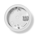 Detector Mount | Diameter: 128 mm | Screw and Plug | White