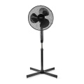 Stand Fan | Diameter: 400 mm | 3-Speed | Oscillation | 40 W | Adjustable height | Shut-off timer | Remote control | Black