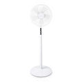 Stand Fan | Diameter: 400 mm | 3-Speed | Oscillation | 45 W | LED | Shut-off timer | Remote control | White