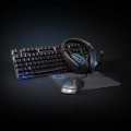 Gaming Combo Kit | 5-in-1 | Keyboard, Headset, Mouse and Mouse Pad | Black | QWERTY | ND Layout