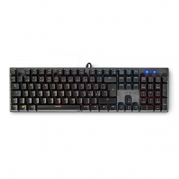 Wired Gaming Keyboard | USB Type-A | Mechanical Keys | LED | QWERTY | ND Layout | USB Powered | Power cable length: 1.50 m | Gaming