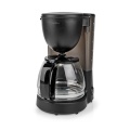 Coffee Maker | Filter Coffee | 1.25 l | 10 Cups | Keep warm feature | Black