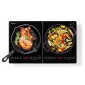 Induction Cooker | Cooking zones: 2 | 3500 W | Overheating protection | Black | Timer | Turbo action | Child lock