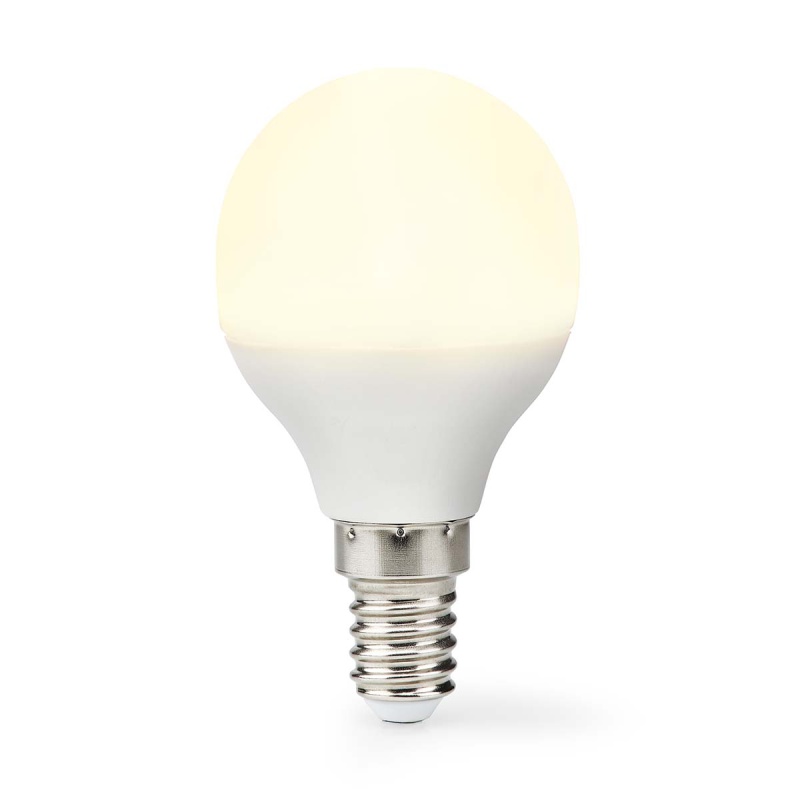 LED Bulb Milky G45 E14 110-120V 4W Frosted 2700K Warm White