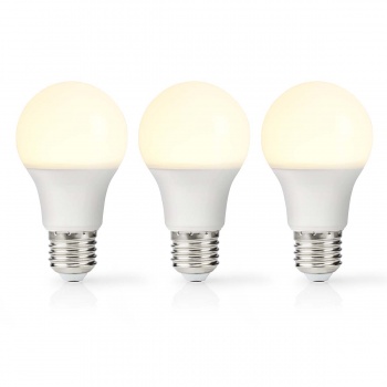 LED Bulb E27 | A60 | 4.9 W | 470 lm | 2700 K | Warm White | Retro Style | Frosted | 3 pcs
