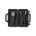 Wired Microphone | Cardioid | Detachable Cable | 5.00 m | 50 Hz - 15 kHz | 600 Ohm | -72 dB | On/Off switch | Travel case included | ABS / Aluminium | Black / Grey