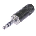Stereo Connector 3.5 mm Male Black