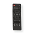 Replacement Remote Control | Suitable for: RDIN3000BK / RDIN4000BK / RDIN5000BK / RDIN5005BK | Fixed | 1 Device | Clear Lay-out | Infrared | Black