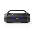 Bluetooth® Party Boombox | 6 hrs | 2.0 | 120 W | Media playback: AUX / Micro SD / USB | IPX5 | Linkable | Carrying handle | Party lights | Black