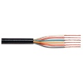 Data Cable on Reel 6x 0.25 - 100 m Black