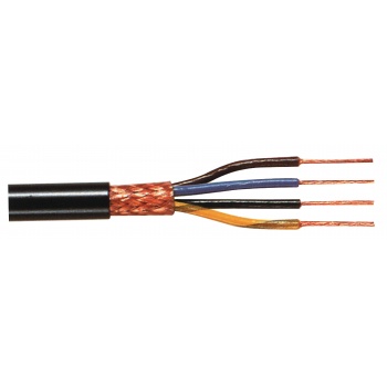 Data Cable on Reel 4x 0.25 - 100 m Black
