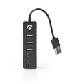 USB Hub | USB-A Male | USB-A Female | 3 port(s) | USB Powered | SD & MicroSD / 3x USB