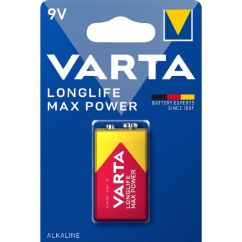Longlife Max Power 9V 1-Blister