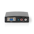 HDMI™ Converter | HDMI™ Input | VGA Female / 2x RCA Male | 1-way | 1280x768 | 1.65 Gbps | Aluminium | Anthracite