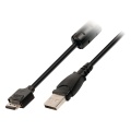 USB 2.0 Cable USB-A Male - Canon 12-Pin Male 2.00 m Black