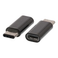 USB 2.0 Adapter USB-C™ Male - USB Micro B Female Black