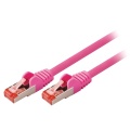 CAT6 S/FTP Network Cable RJ45 (8P8C) Male - RJ45 (8P8C) Male 7.50 m Pink