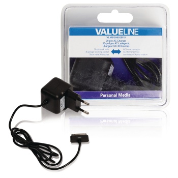 Wall Charger 1-Output 2.1 A 2.1 A Apple 30-Pin Black