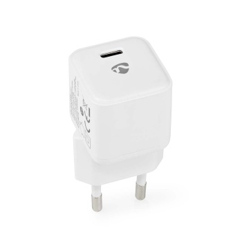 Wall Charger | 30 W | Quick charge feature | 1.5 / 2.0 / 2.5 / 3.0 A | Number of outputs: 1 | USB-C™ | Automatic Voltage Selection