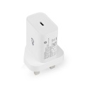 Wall Charger | 20 W | Quick charge feature | 1.67 / 2.22 / 3.0 A | Number of outputs: 1 | USB-C™ | Automatic Voltage Selection