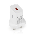 Wall Charger | 18 W | Quick charge feature | 3.0 A | Number of outputs: 1 | USB-A | Automatic Voltage Selection