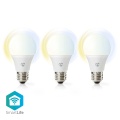 SmartLife LED Bulb | Wi-Fi | E27 | 806 lm | 9 W | Warm to Cool White | 2700 - 6500 K | Android™ / IOS | Bulb | 3 pcs
